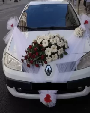 Antalya Çiçekçi,Antalya Çiçek Siparişi | Küresel Çiçekçilik | Çiçekçi Antalya Gelin Arabası Süsleme Döşemealtı Modeli Gas06