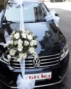 Antalya Çiçekçi,Antalya Çiçek Siparişi | Küresel Çiçekçilik | Çiçekçi Antalya Gelin Arabası Süsleme Konyaaltı Modeli Gas09